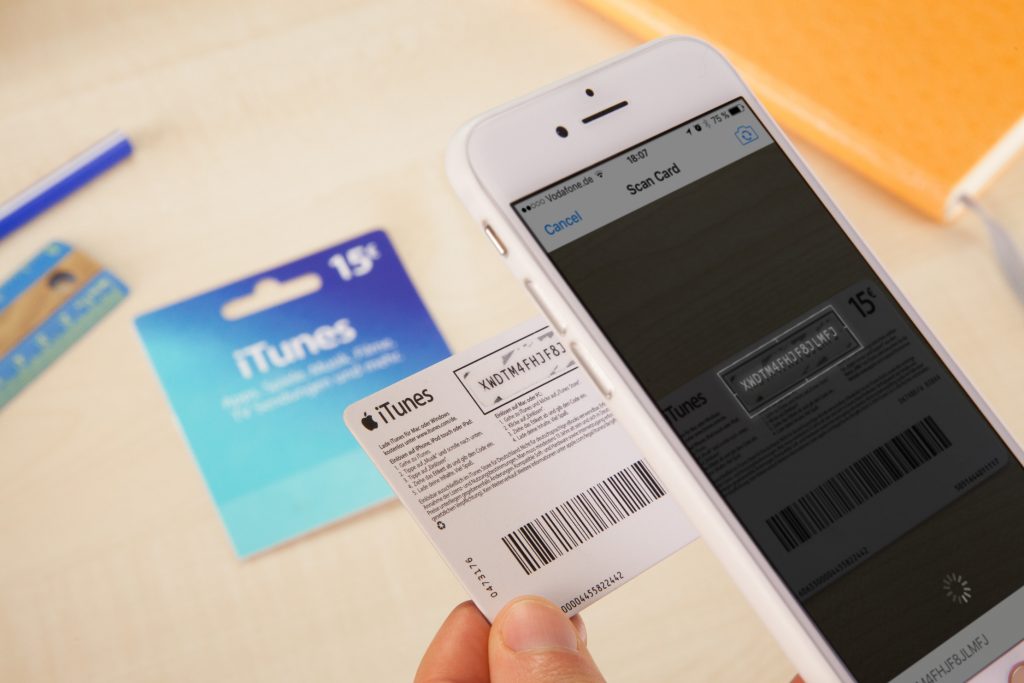 card de promoção da Apple