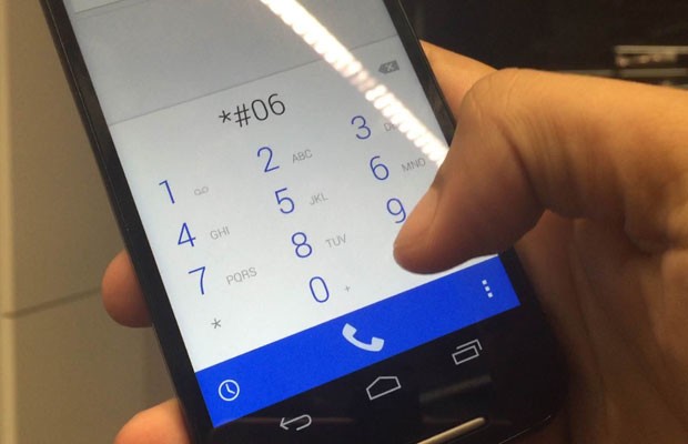 como descobrir IMEI do celular
