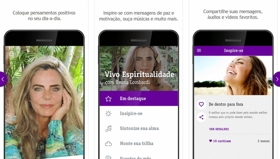 Aplicativo Vivo Espiritualidade